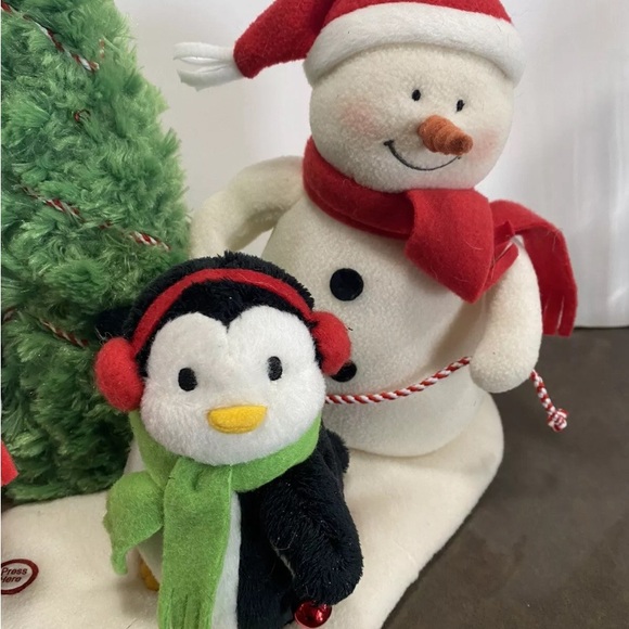 Hallmark Jingle Pals Animated Singing Rocking Around Xmas Tree Light Up Plush - Picture 4 of 10